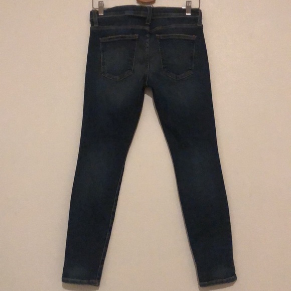 New Current Elliott The Stiletto Wren Destroy cropped ankle distressed rip jeans - Picture 8 of 12